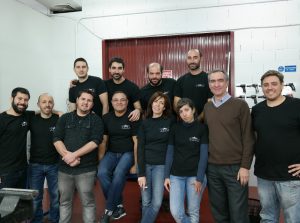 Foto de final de curso del curso Montador de Estructuras Aeronáuticas de 2015