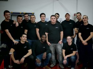 Foto de final de curso del curso Montador Aeronáutico de 2015
